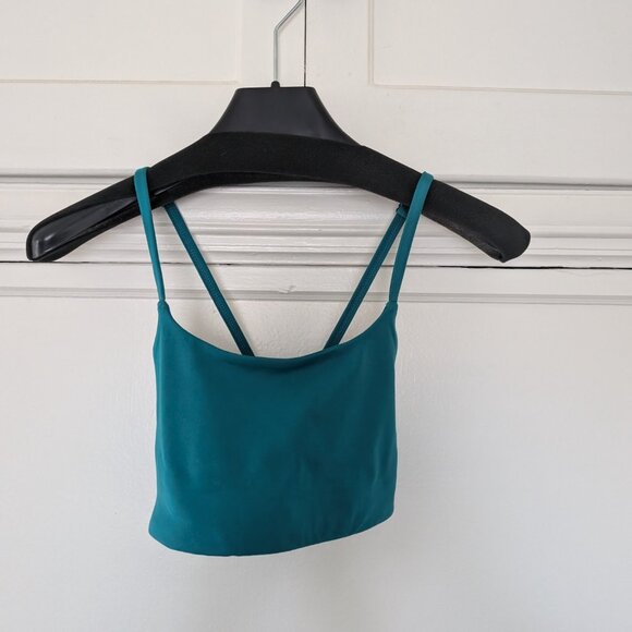 Girlfriend Collective Juliet Strappy Bra, green, size XS - Picture 2 of 5